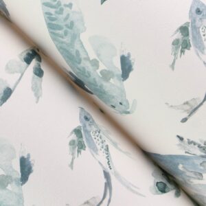 Koi Blue Fish Wallpaper