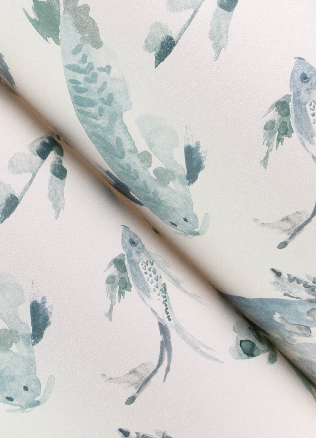 Koi Blue Fish Wallpaper