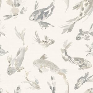 Koi Stone Fish Wallpaper
