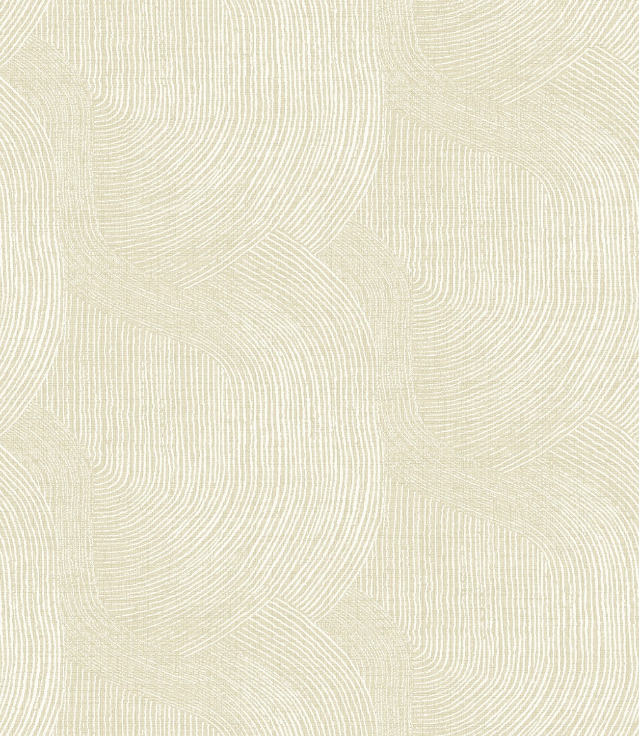 Folly Champagne Zen Swirls Wallpaper