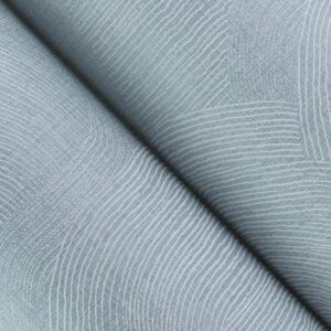 Folly Light Blue Zen Swirls Wallpaper