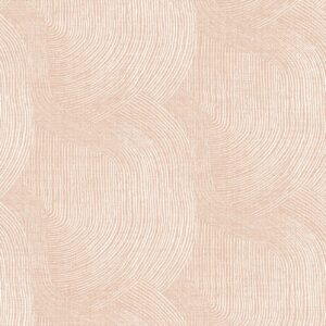 Folly Blush Zen Swirls Wallpaper
