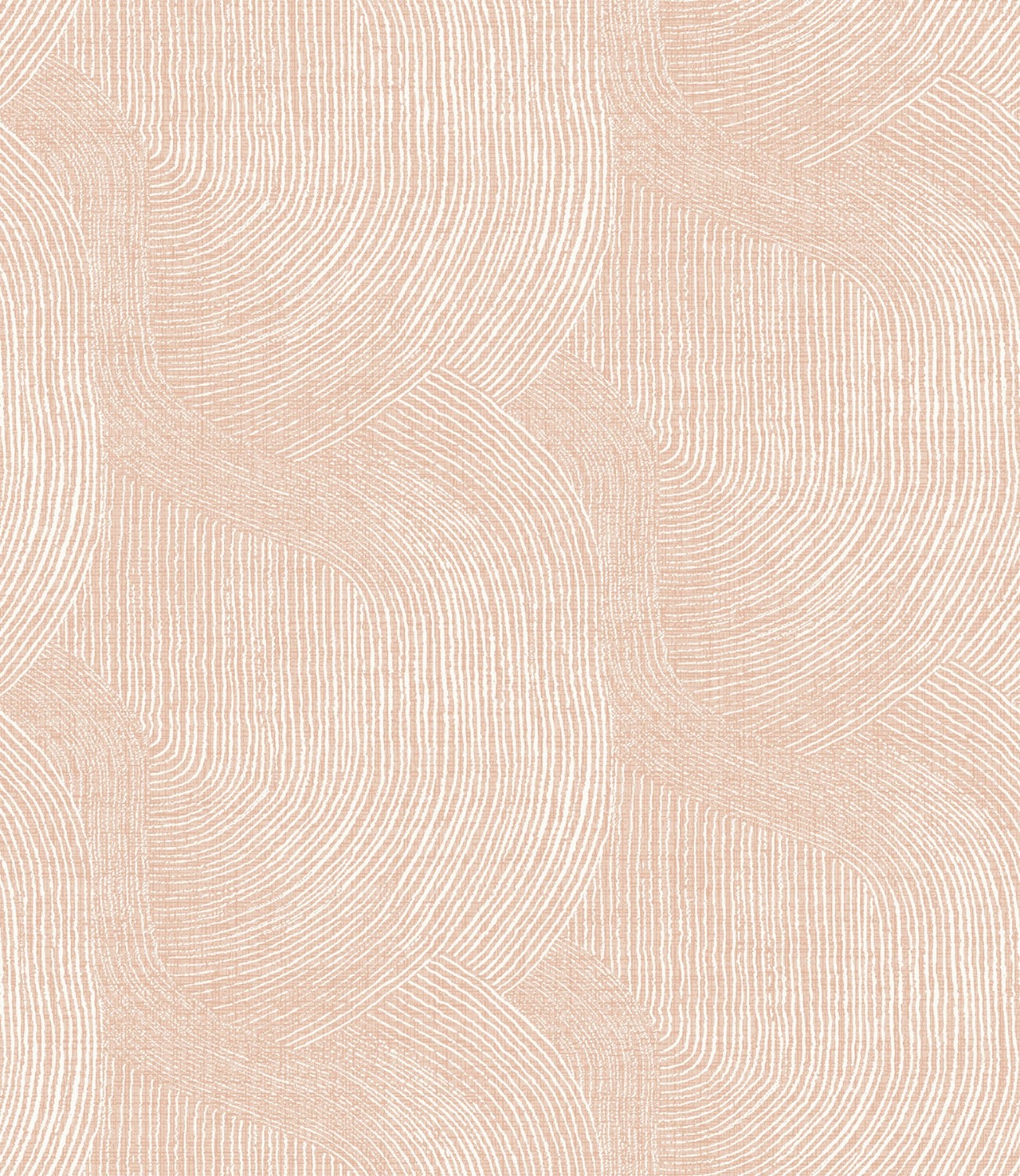 Folly Blush Zen Swirls Wallpaper