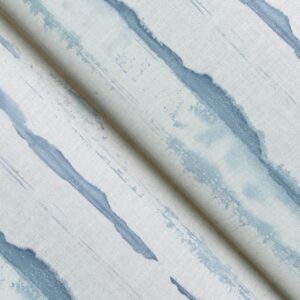Destin Blue Stripe Wallpaper