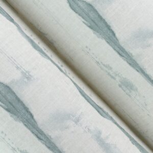 Destin Teal Stripe Wallpaper