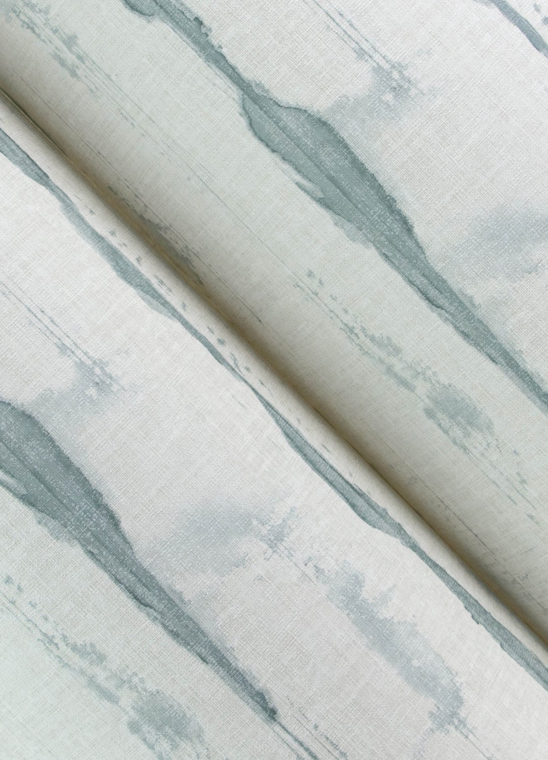 Destin Teal Stripe Wallpaper