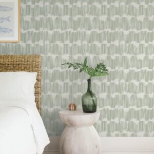 Serendipity Seafoam Shibori Wallpaper