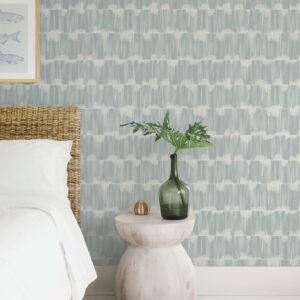 Serendipity Light Blue Shibori Wallpaper