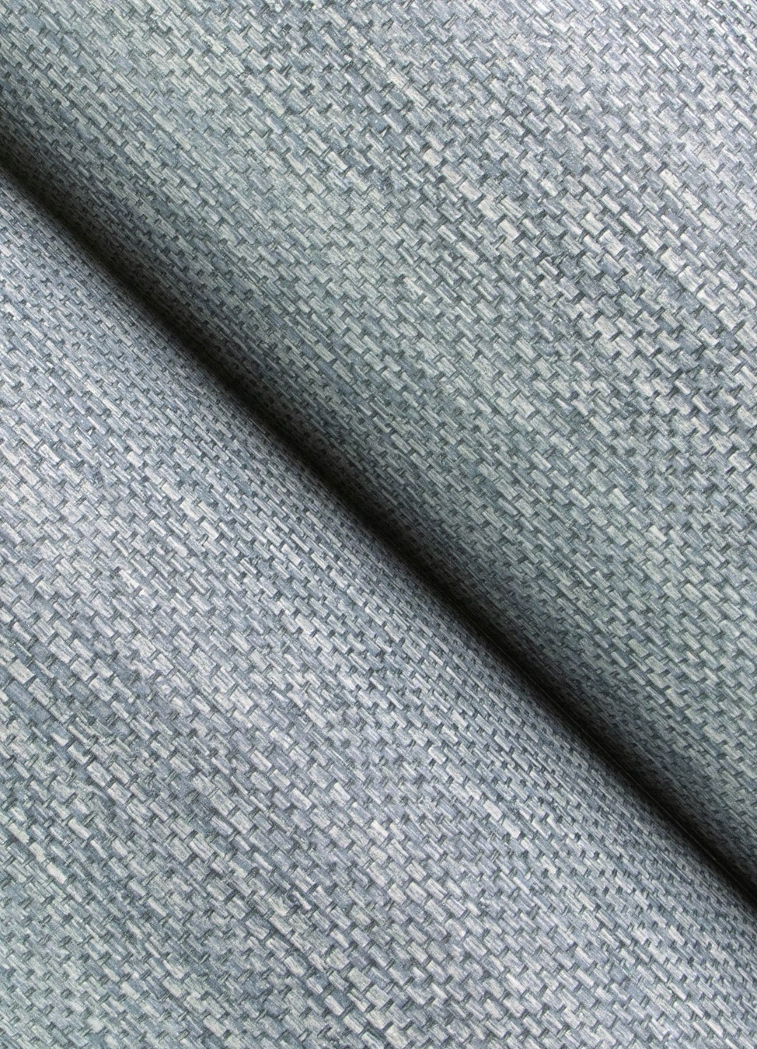 Malin Denim Faux Grasscloth Wallpaper