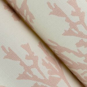 Tortuga Pink Coral Weave Wallpaper