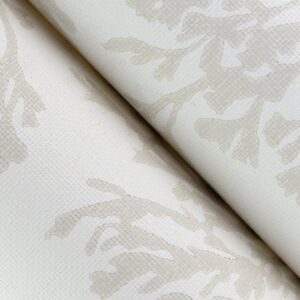 Tortuga Dove Coral Weave Wallpaper
