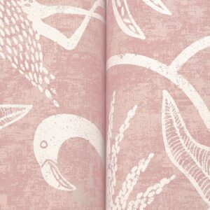 Biscayne Coral Flamingo Beach Wallpaper