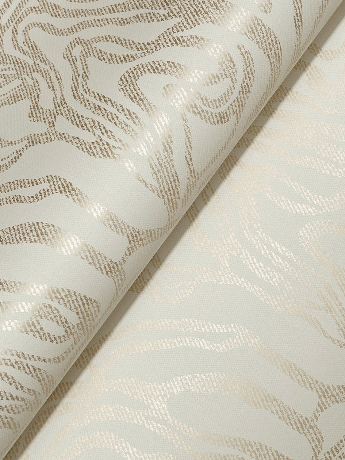 Massar Gold Modern Marbled Wallpaper