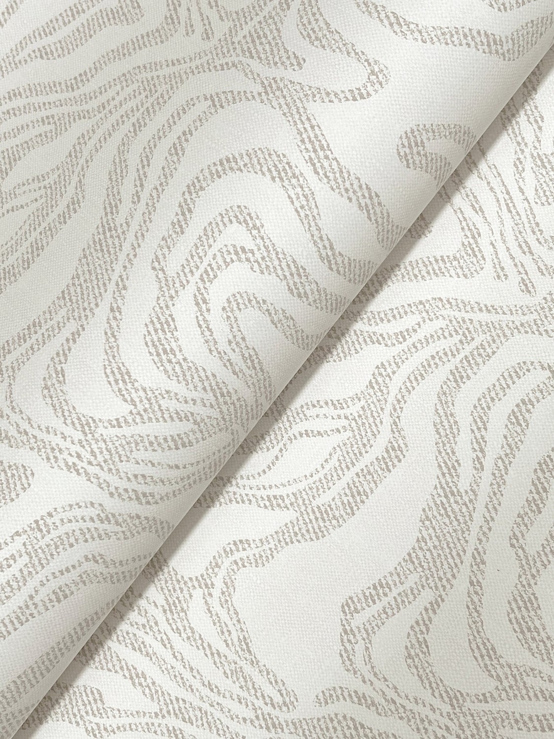 Massar Taupe Modern Marbled Wallpaper