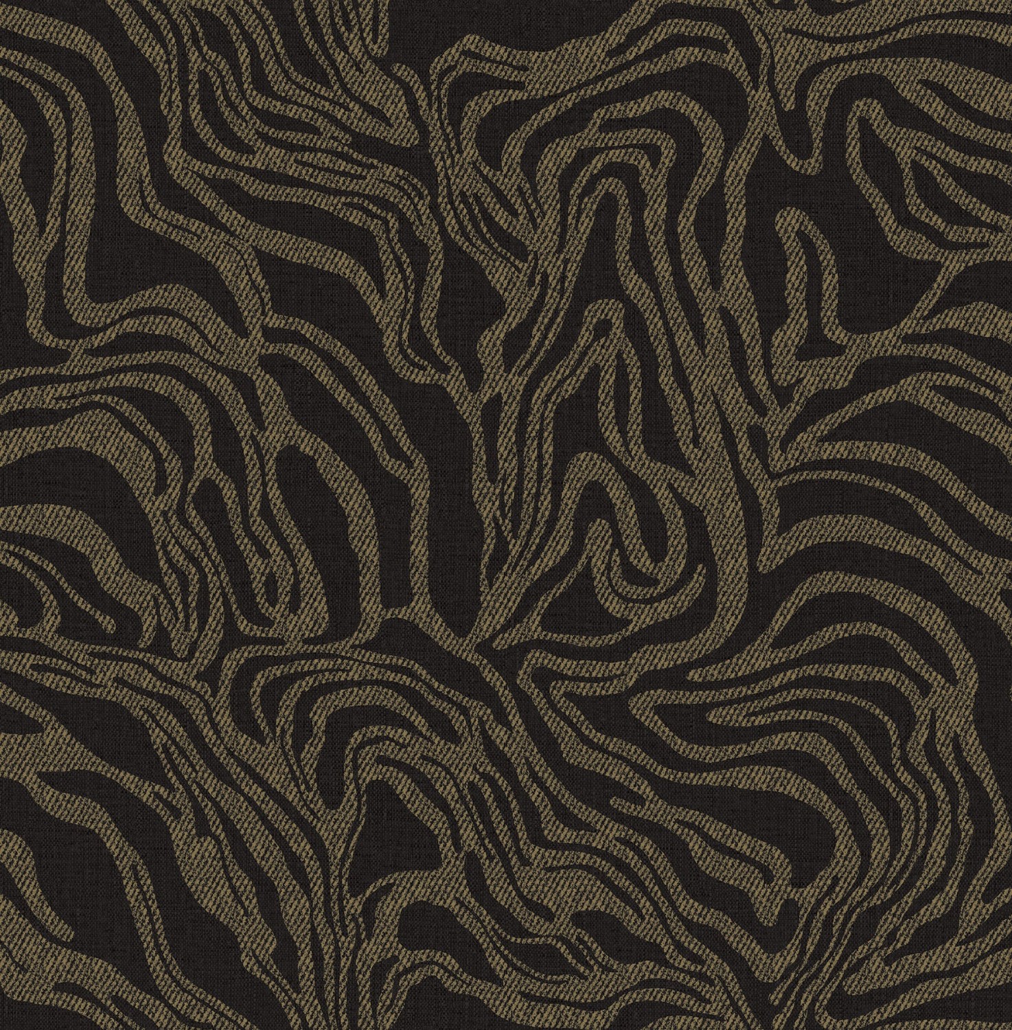 Massar Black Modern Marbled Wallpaper