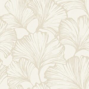 Kyoto Pearl Ginkgo Leaf Wallpaper