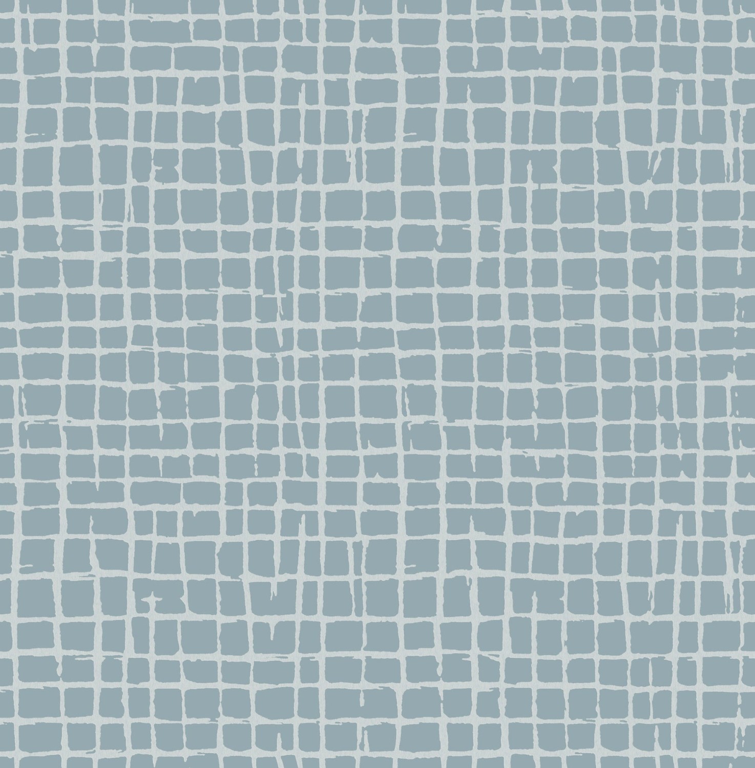 Albin Sky Blue Gridline Wallpaper