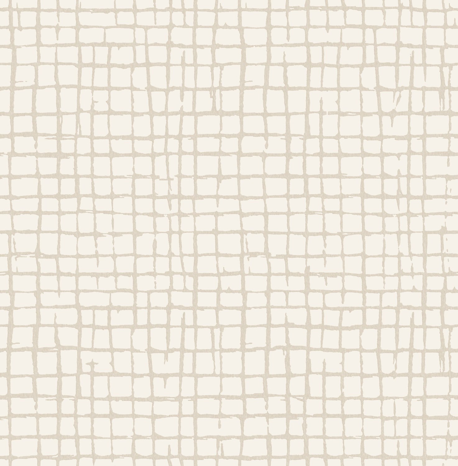 Albin Beige Gridline Wallpaper
