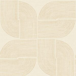 Savoye Wheat Spiral Arches Wallpaper