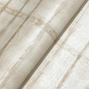 Modulus Beige Geometric Stripe Wallpaper