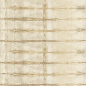 Modulus Wheat Geometric Stripe Wallpaper