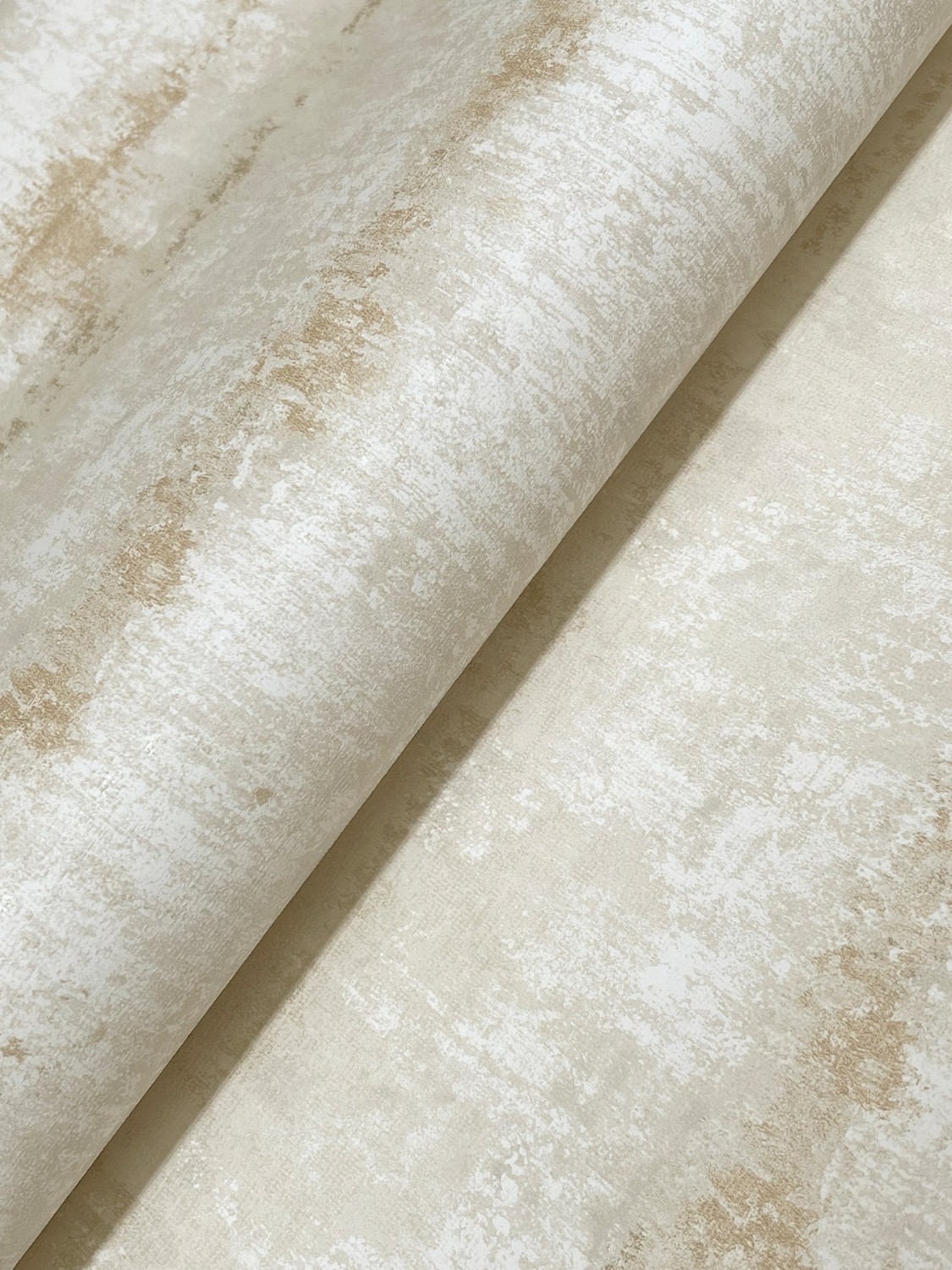 Morningtide Neutral Textured Stripe Wallpaper