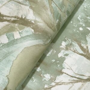 Mistwood Green Forest Wallpaper