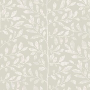 Sagecrest Light Grey Sapling Wallpaper