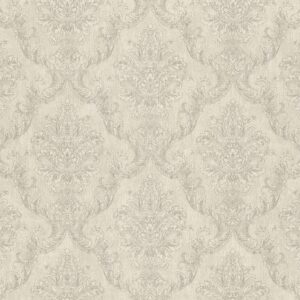 Golden Hour Damask Grey 941258