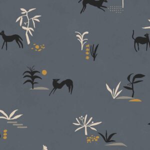 Prehistoric Creatures Blue