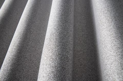 Ombre: close-up of the jacquard weave in graded greys