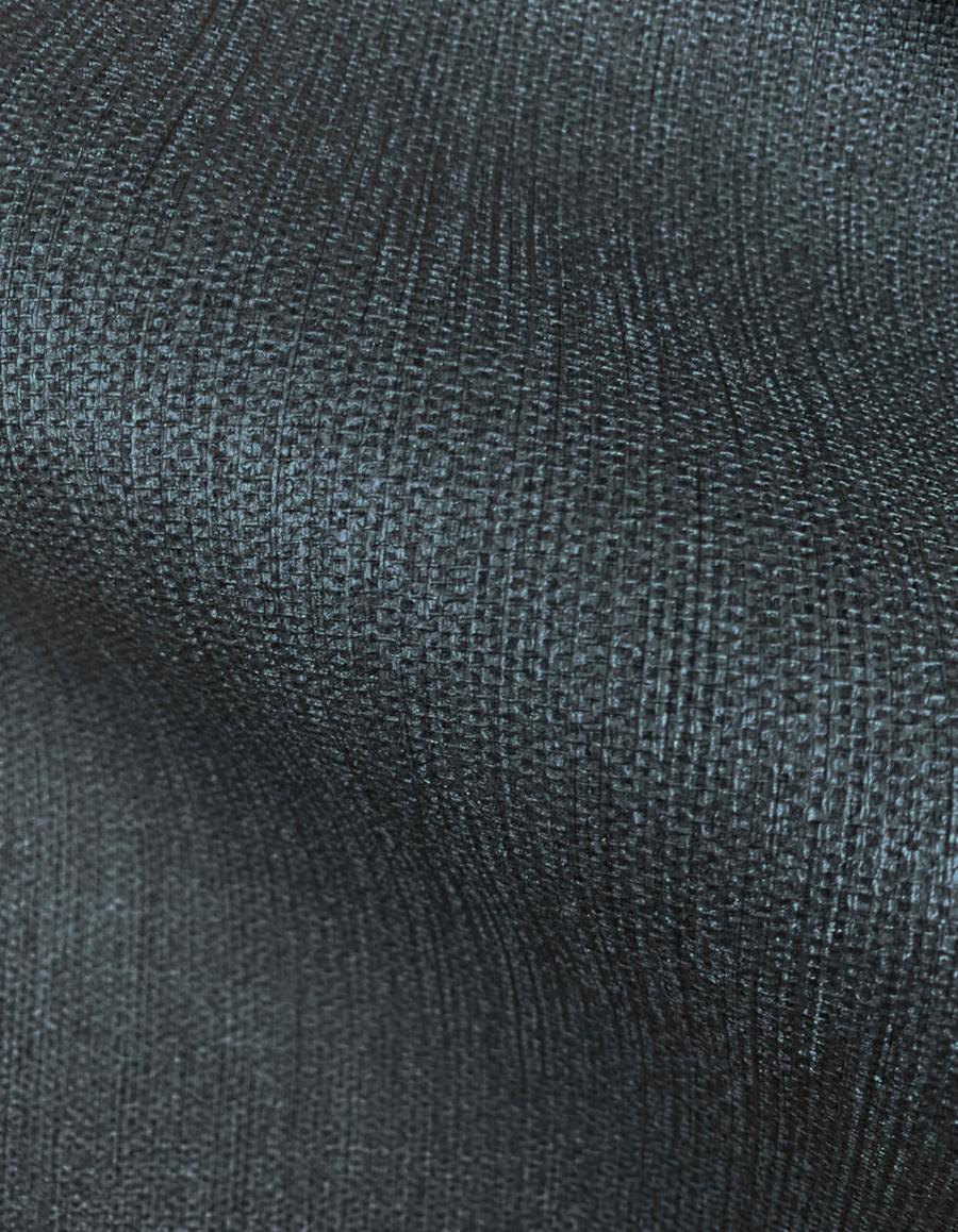 Newmor Oxford: a dark grey basket-weave texture