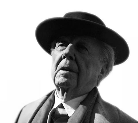 Frank Lloyd Wright, portrait